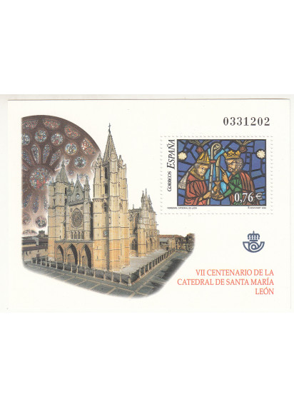 SPAGNA 2003 BF 700° Cattedrale di  Santa Maria Leon 